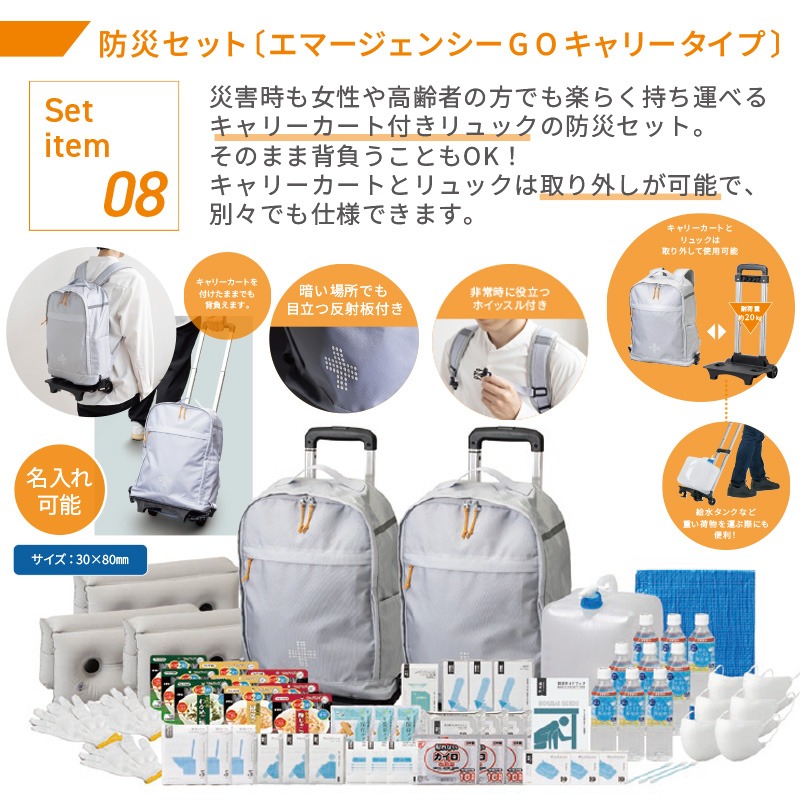 緊急防災63点セット(5000G)
