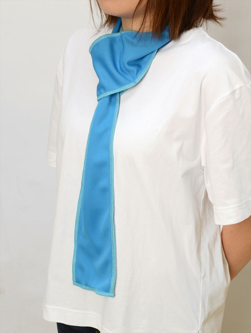 ひんやりマフラータオル