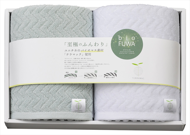bio FUWA フェイスタオル2P｜フェイスタオル×2枚