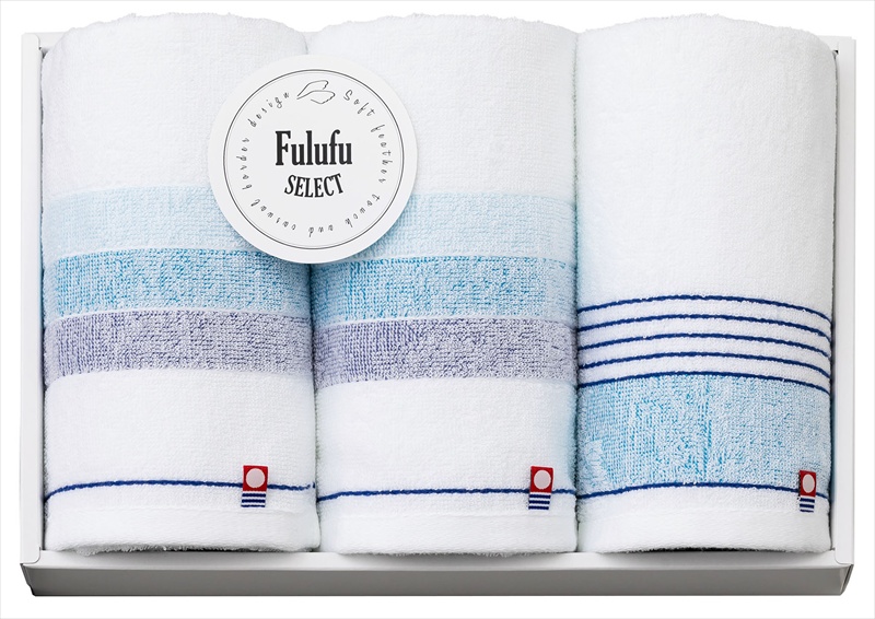 今治 Fulufu SELECT フェイスタオル3P｜フェイスタオル×3枚
