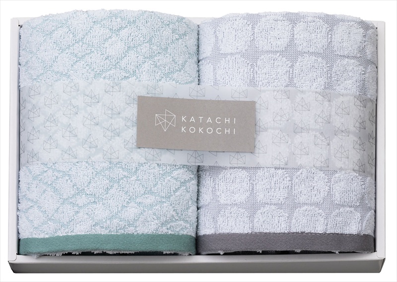 KATACHI KOKOCHI フェイスタオル2P｜フェイスタオル×2枚