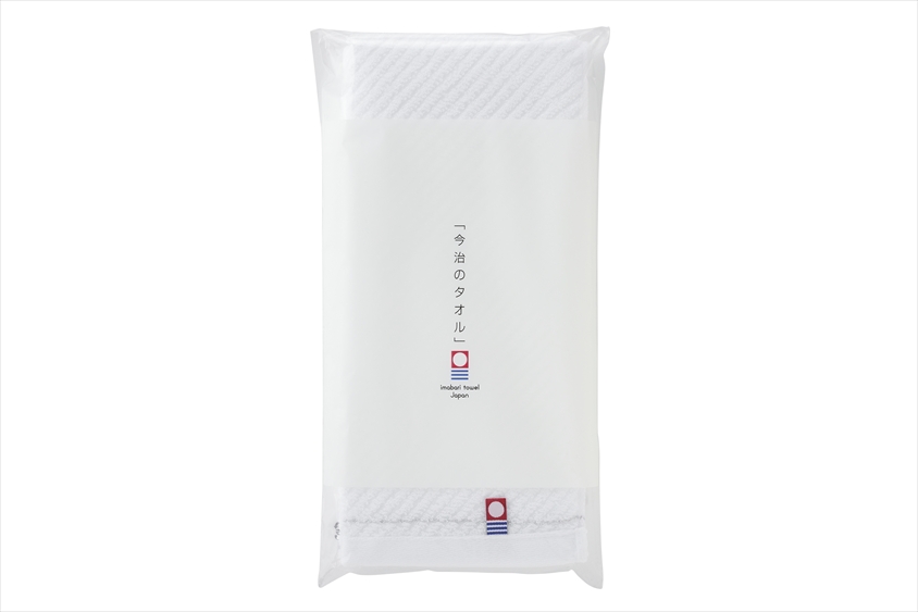 Imabari Shiro（今治しろ）フェイスタオル1P（袋入れ）｜フェイスタオル×1枚