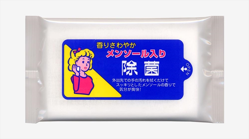 メンソール入り除菌ウェット 10枚入（個宅配送不可）