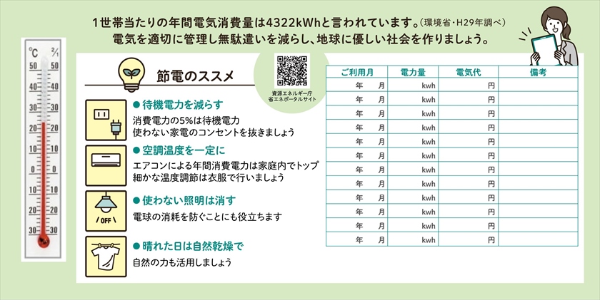 環境対策温度計『節電用』