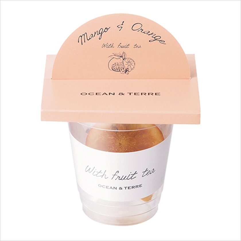 With ﾌﾙｰﾂﾃｨｰ ﾏﾝｺﾞｰ&ｵﾚﾝｼﾞ 1個