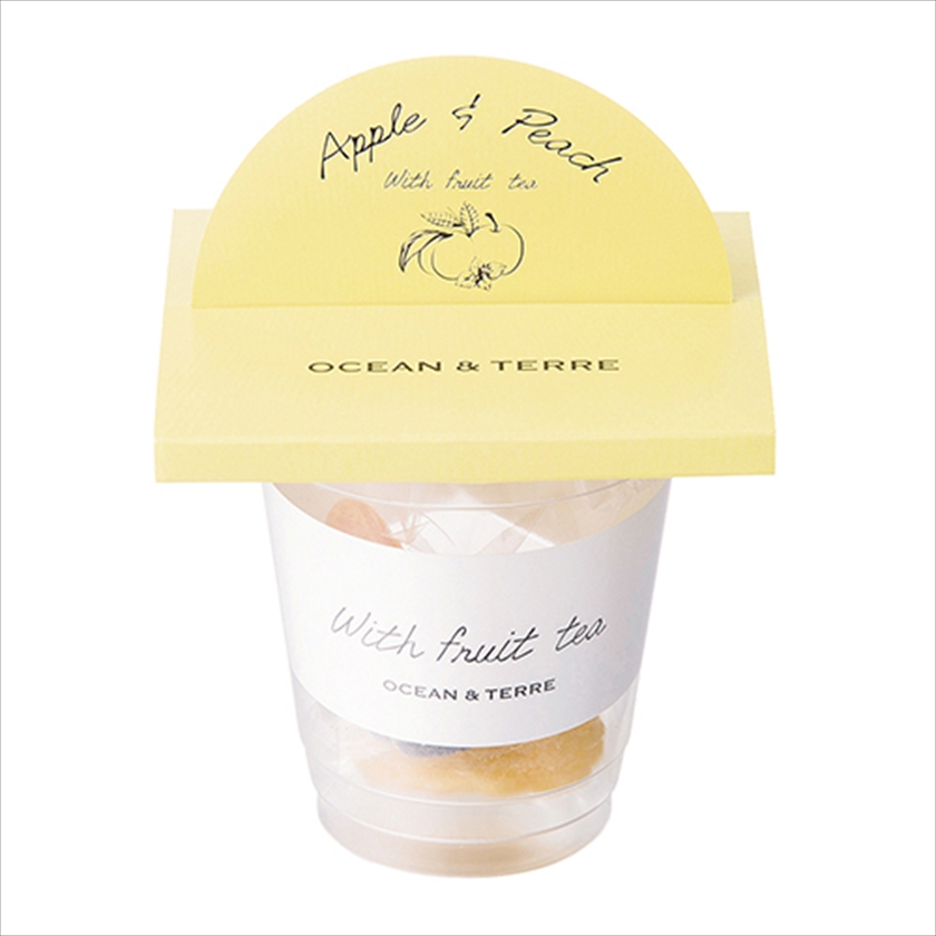 With ﾌﾙｰﾂﾃｨｰ ｱｯﾌﾟﾙ&ﾋﾟｰﾁ 1個