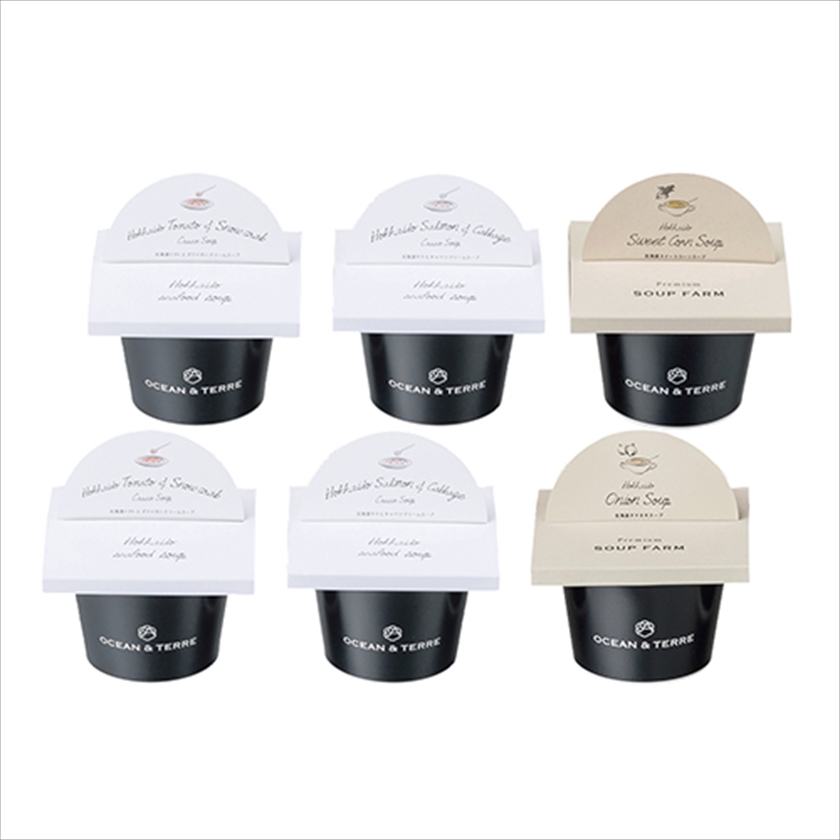 北海道野菜・海鮮CUPｽｰﾌﾟｾｯﾄA