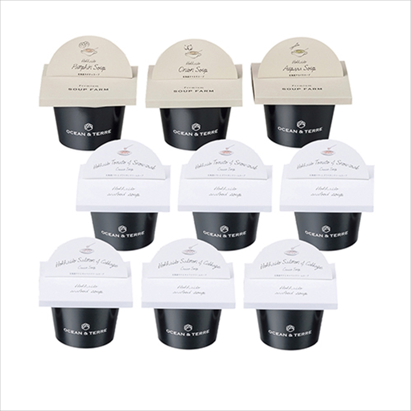 北海道野菜・海鮮CUPｽｰﾌﾟｾｯﾄB