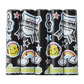 ミュージックライン 鉛筆キャップ 5本入り