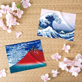 クリーナークロス 冨嶽三十六景｜ノベルティ・販促品・記念品・名入れ 