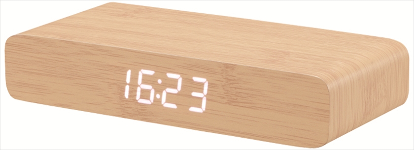 ウッドワイヤレスチャージャークロック（10W）/ＤＥＣＯ＋