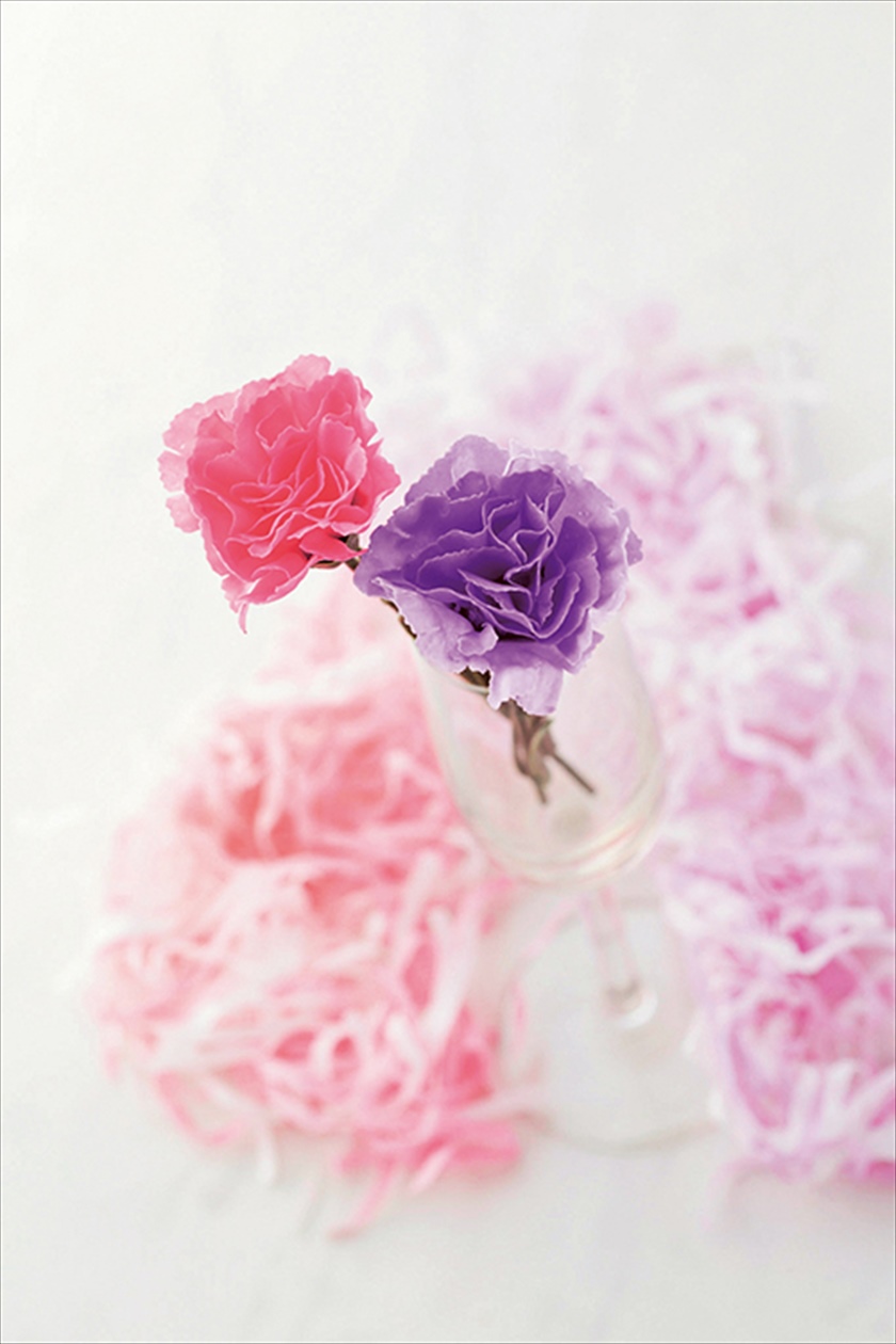 フラワーソープ　カーネーション一輪プラケース入り