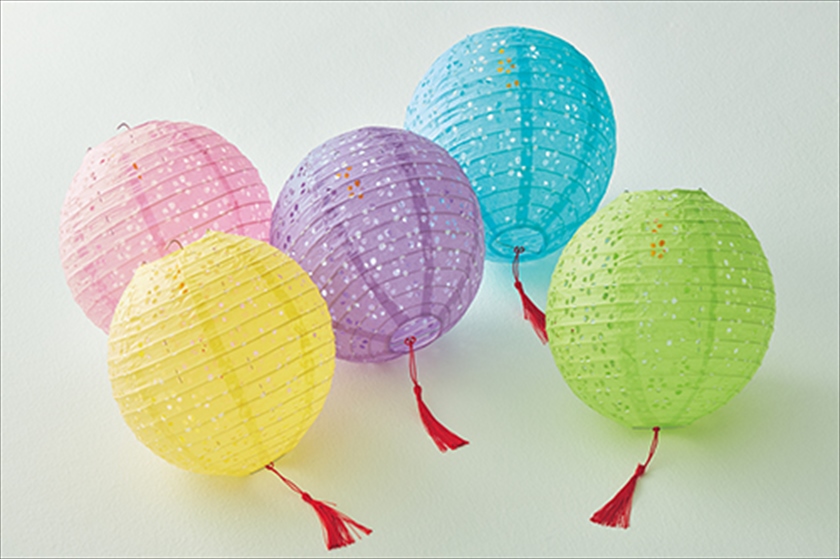 紙ちょうちん（LED付）