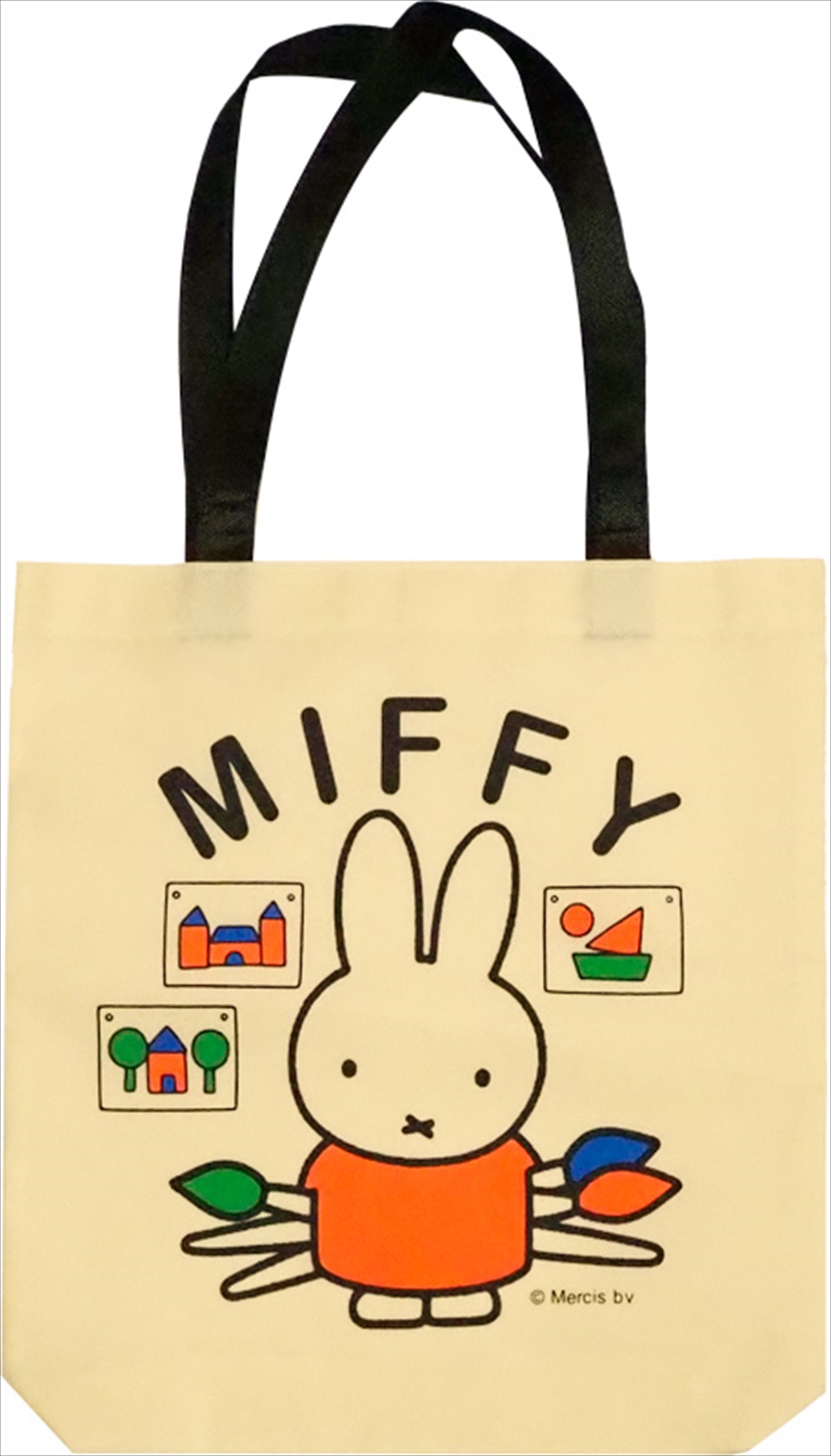 未使用 ミッフィー miffy エコバッグ カバン 鞄 手提げ 不織布 - バッグ