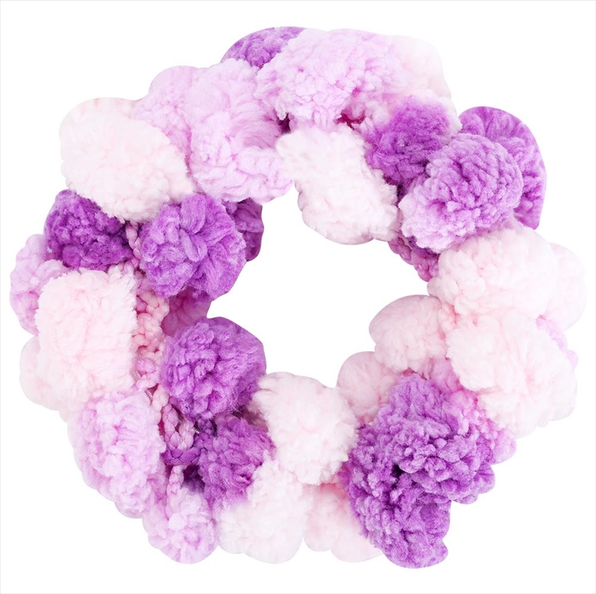 ★No38 再販！もこもこシュシュ★ 完売｜カラフルもこもこシュシュ｜38円｜販促メッセ