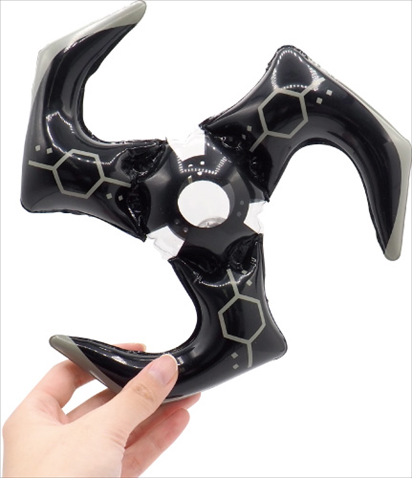 光る！NINJAエアー手裏剣｜ノベルティ・販促品・記念品・名入れ