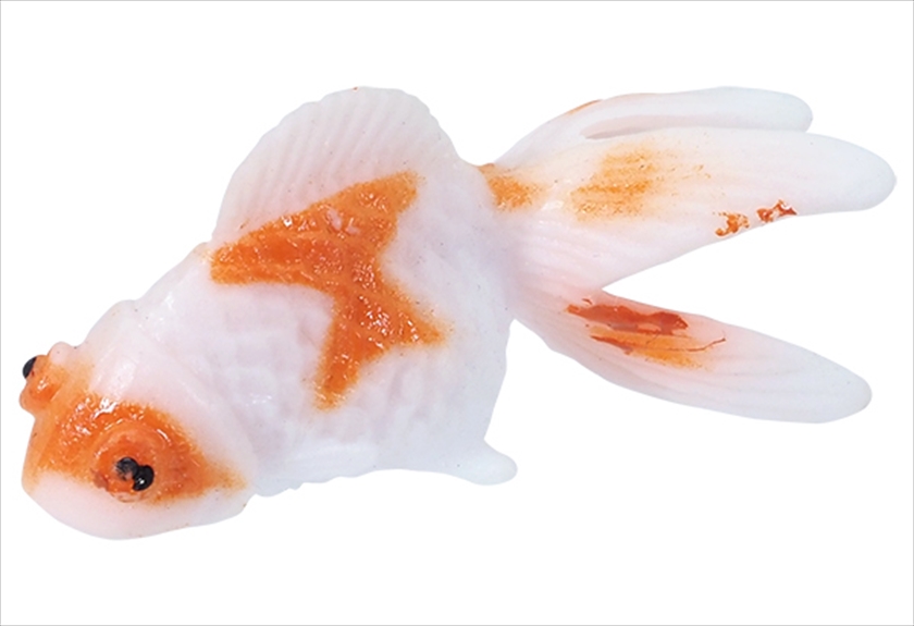 可愛い金運金魚ちゃん❤️長尾金魚、縁起物、金魚、陶器人形、置物、魚フィギュア 可愛い金運金魚ちゃん❤️長尾金魚、縁起物、金魚、陶器人形