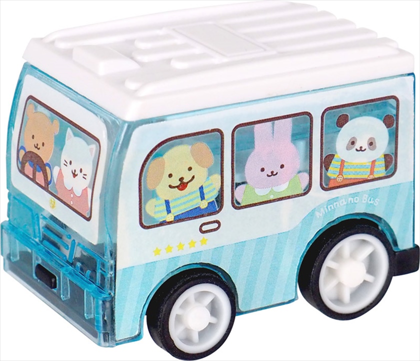 アニマルバスプルバックカー｜ノベルティ・販促品・記念品・名