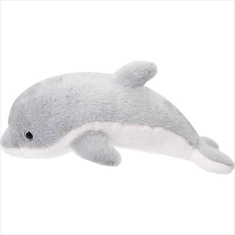 イルカぬいぐるみグレー イルカぬいぐるみ｜ノベルティ・販促品・記念品・名入れグッズの景品広場