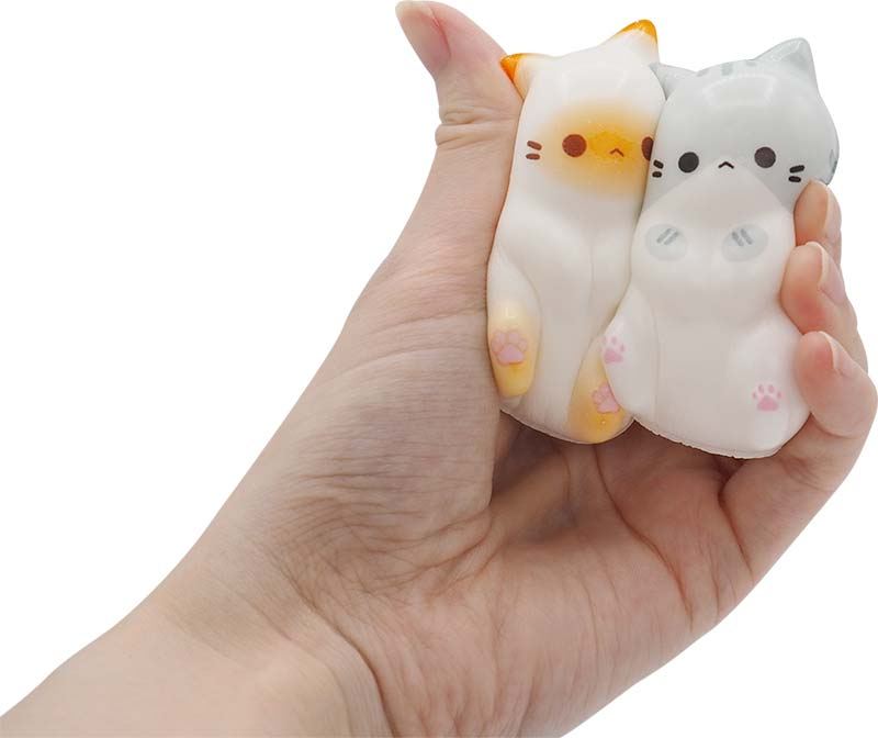 ふにふにネコちゃんスクイーズ｜ノベルティ・販促品・記念品・名入れ