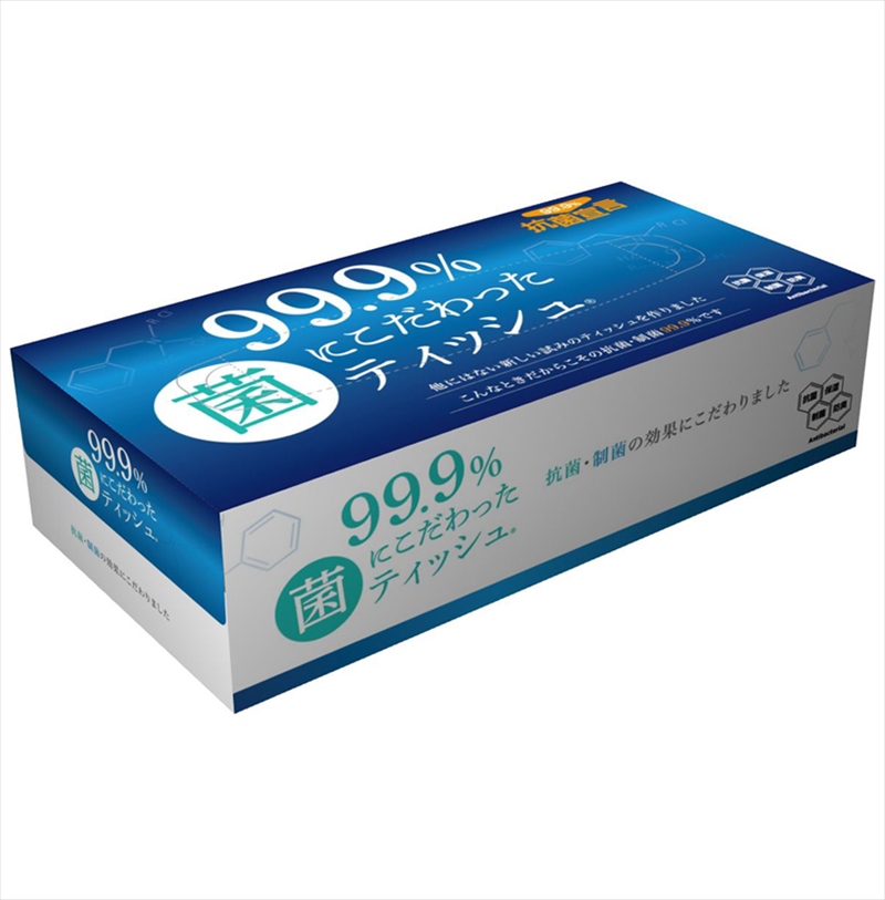 99.9％菌にこだわったティッシュ150W
